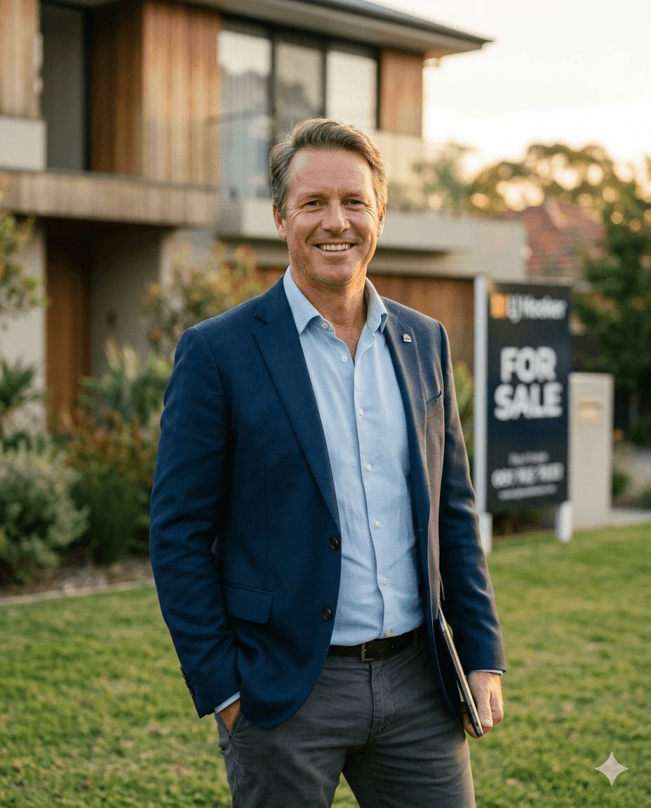 Real estate agents using letterbox marketing